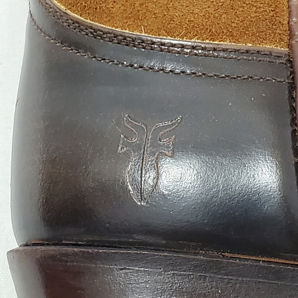Vtg FRYE Womens Brown Suede Leather Riding Boots - Picture 7 of 12